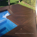 Deck de bambu preto resistente ao fogo de 18 mm